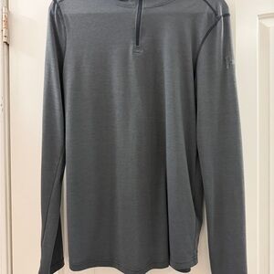 Men's Gray Long Sleeve Shirt